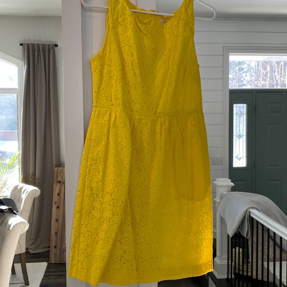 J. Crew Dresses & Skirts - J Crew womens yellow dress sz 6